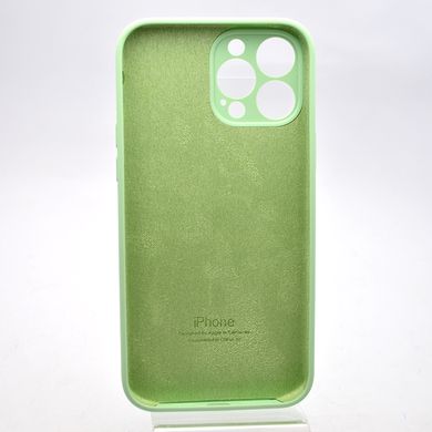 Чехол накладка Silicon Case Full camera для iPhone 13 Pro Max Green/Салатовый