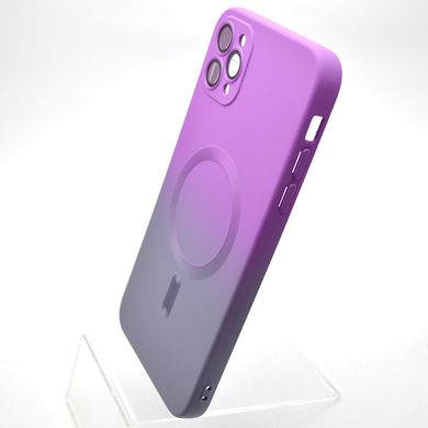 Чохол накладка з MagSafe Bright Case для Apple iPhone 11 Pro Max Violet-Gray