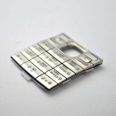 Клавіатура Nokia E50 Silver Original TW