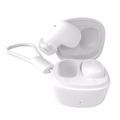 Безпровідні навушники TWS (Bluetooth) ERGO BS-530 Twins Nano 2 White (Білий)