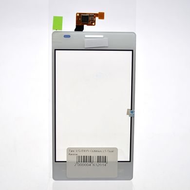 Тачскрин (сенсор) LG E615 Optimus L5 Dual Sim White HC