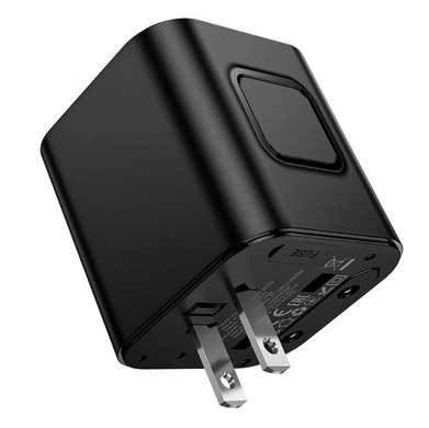 Мережевий перехідник Hoco AC29 Changer global universal conversion plug Black