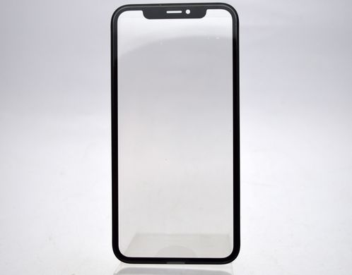 Скло LCD Apple iPhone XR з рамкою та OCA Black Original/Оригінал 1:1