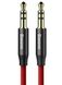 AUX Baseus M30 Yiven стерео cable (3.5mm-3.5mm) Black-Red (cam30-b91)