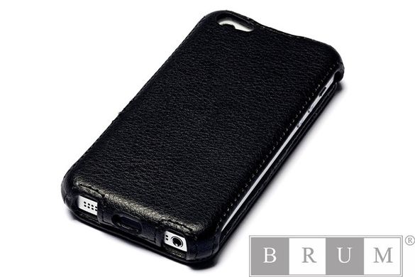 Чехол книжка Brum Exclusive iPhone 5C Black