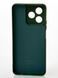 Чехол накладка Silicon Case Full Camera для Realme C53 Dark Green/Темно-зеленый