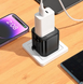 Мережевий перехідник Hoco AC29 Changer global universal conversion plug Black