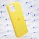 Чехол накладка Silicon Case для iPhone 12/12 Pro Yellow