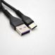 Кабель ANSTY ANS-80-T Nylon Type-C 3.1A 1.2M Black