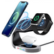 Беспроводная зарядка Wireless Charger 3 in 1 15W Y35 Black