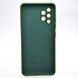 Чехол с патриотическим принтом Silicone Case Print Тризуб для Samsung A32 Galaxy A325 Dark Green