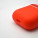 Чехол накладка Silicon Case Slim для AirPods 1/2 Red/Красный