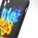 Чехол с патриотическим принтом TPU Print Ukrainian Trident для iPhone 11