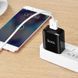 Мережевий Зарядний Пристрій Hoco C27A 1xUSB 2.4A Black, Чорний
