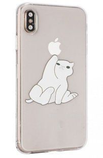 Чохол з принтом (тварини) Viva Animal TPU Case iPhone 7/8 Design 4 (кіт)