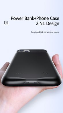 Чохол-акумулятор Usams US-CD112 Power Case для IPhone 11 Pro Max 4500mAh Black