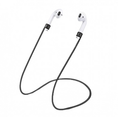 Тримач для навушників (захист від падіння) для Apple Airpods 1/Airpods 2/Airpods 3/Airpods Pro Чорний