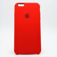Чохол накладка Silicon Case для Apple iPhone 6 Plus/6S Plus Red (14) Copy