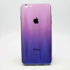 Чохол градієнт хамелеон Silicon Crystal for Apple iPhone 6 Plus/6S Plus Pink-Violet