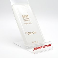 Ультратонкий силиконовый чехол Cherry UltraSlim LG G2 mini/D618 White