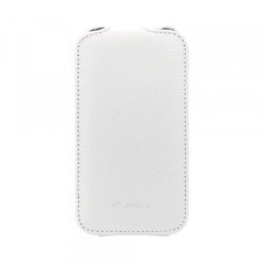 Шкіряний чохол фліп Melkco Jacka leather case for HTC Desire SV (T326e) White (O2DSSVLCFB2BKLC)