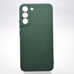Чехол накладка Silicon Case Full Camera для Samsung G906 Samsung S22 Plus Dark Green
