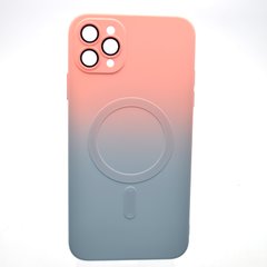 Чохол накладка з MagSafe Bright Case для Apple iPhone 11 Pro Max Peach-Gray