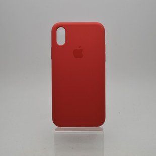 Чохол накладка Silicon Case для iPhone X/iPhone XS 5.8" Geranium Copy