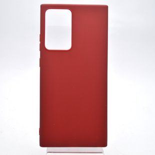 Чехол силиконовый защитный Candy для Samsung N985 Galaxy Note 20 Ultra Бордовый
