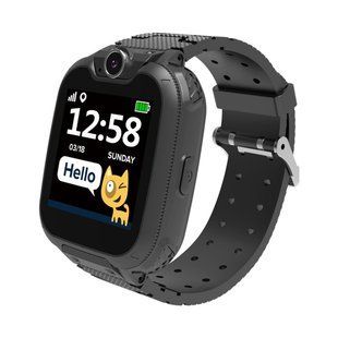 Детские смарт-часы GPS Canyon Kids Sandy KW-31BB Black