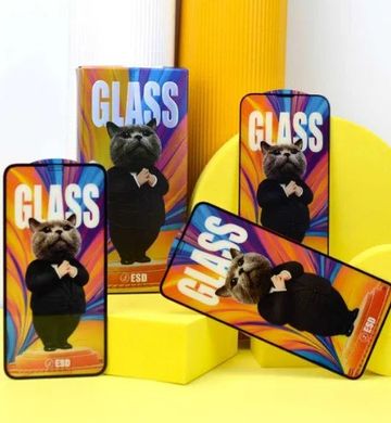 Защитное стекло Mr.Cat Anti-Static для Apple iPhone X/iPhone Xs/iPhone 11 Pro Black
