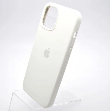 Чехол накладка Silicon Case Full Cover для iPhone 13 Mini Белый