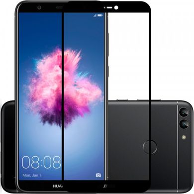 Защитное стекло Huawei P Smart/Enjoy 7S Full Screen Triplex Глянцевое Black тех. пакет