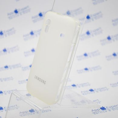 Чехол накладка силикон TPU cover case Samsung S5830 White