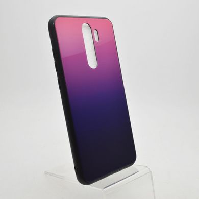 Стеклянный чехол Gradient Glass Case для Xiaomi Redmi Note 8 Pro Pink-Violet