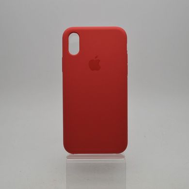 Чехол накладка Silicon Case для iPhone X/iPhone XS 5.8" Geranium Copy