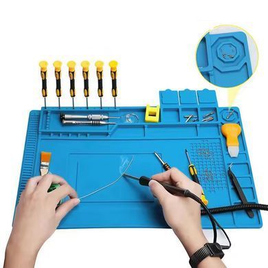 Килимок термостійкий Mechanic V51 (450 х 300mm) Blue