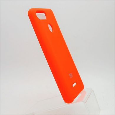 Чехол накладка Silicon Cover for Xiaomi Redmi 6 Orange (C)