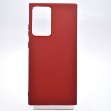 Чехол силиконовый защитный Candy для Samsung N985 Galaxy Note 20 Ultra Бордовый