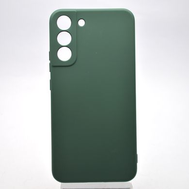 Чохол накладка Silicon Case Full Camera для Samsung G906 Samsung S22 Plus Dark Green