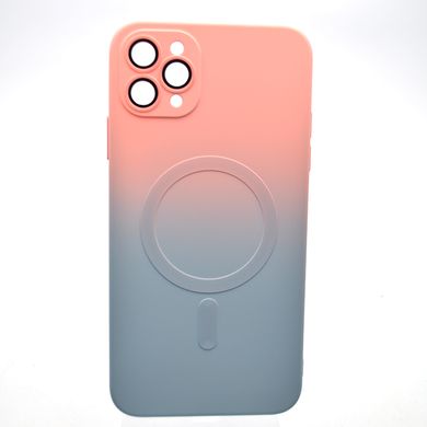Чохол накладка з MagSafe Bright Case для Apple iPhone 11 Pro Max Peach-Gray