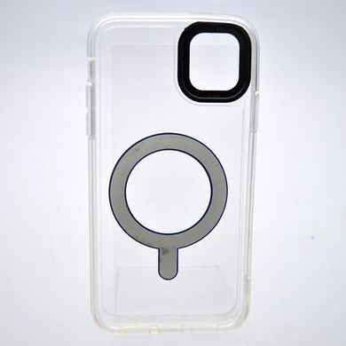 Чохол накладка з MagSafe Colored Ring Case для Apple iPhone 11 Midnight Blue