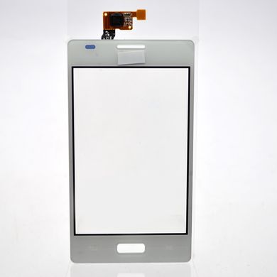 Тачскрін (сенсор) LG E610/E612 Optimus L5 White High Copy