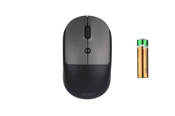 Бездротова мишка 2E MF218 Wireless/Bluetooth Silent Gray (Сірий)