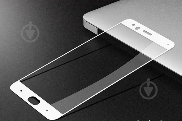 Захисне скло Silk Screen для Xiaomi Mi6 (0.3mm) White тех. пакет