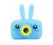 Дитячий цифровий фотоапарат "Блакитний зайчик" Epic X9 Kids Design Blue Rabbit, Блакитний