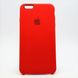 Чехол накладка Silicon Case для iPhone 6 Plus/6S Plus Red (14) (C)