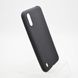 Чохол накладка Soft Touch TPU Case для Samsung A015 Galaxy A01 Black