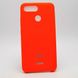 Чехол накладка Silicon Cover for Xiaomi Redmi 6 Orange (C)