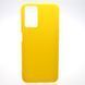Чехол накладка Candy для Oppo A76 Yellow